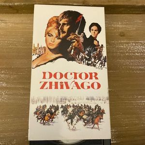 Doctor Zhivago Box Set of 2 VHS tapes